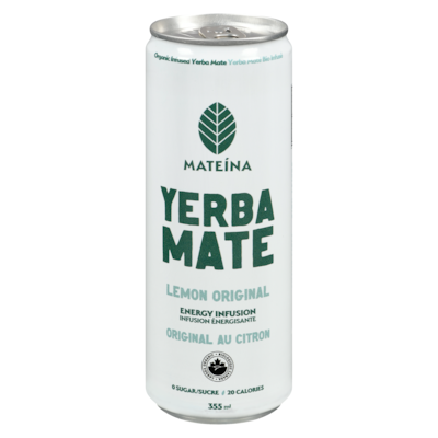 MATEINA Energy Infusion Lemon Original 355 ml, $1.26/100ml