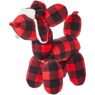 null Balloonimal Plush 16 in - Buffalo Check 1 ea, $19.00/1ea