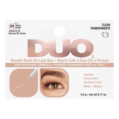 Duo Colle à cils nourish avec pinceau – transparente noir 1 ea, 12,99 $/1ch