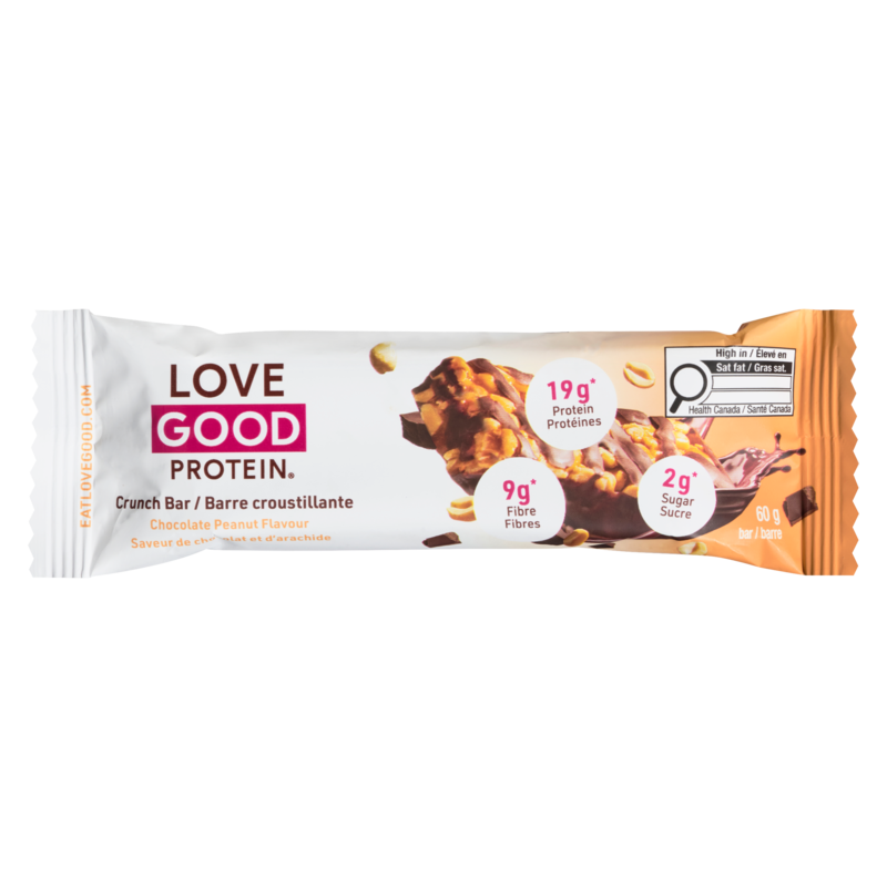 Crunch Bar Chocolate Peanut Flavour