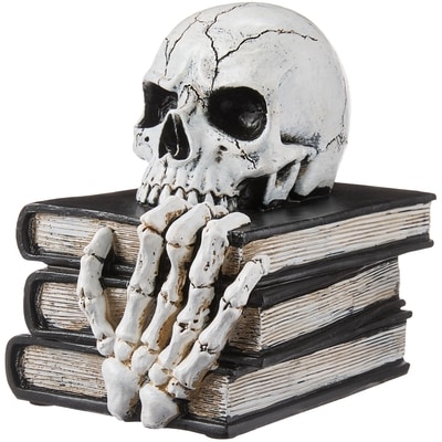 null Livres et crâne décoratifs 1 ea, 16,00 $/1ch