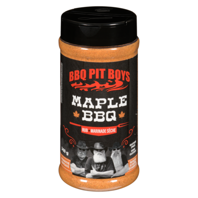 BBQ Pit Boys Marinade sèche maple bbq 340 g, 2,64 $/100g