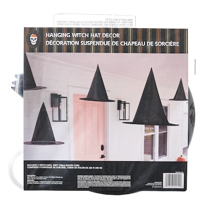 null Hanging Witch Hat Décor 1 ea, $14.00/1ea