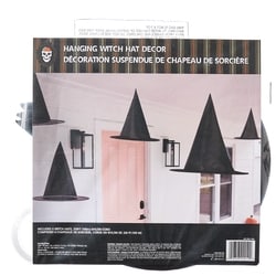 null Décoration suspendue en forme de chapeaux de sorcière 1 ea, 14,00 $/1ch