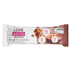 LOVE GOOD Crunch Bar Double Chocolate Chip 60 g, $9.15/100g
