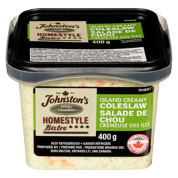 Johnston’s Salade de chou crémeuse des îles 400 g, 1,07 $/100g