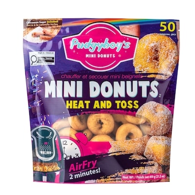 null Cinnamon Sugar Mini Donuts - Heat and Toss 50 ea, $0.27/1ea
