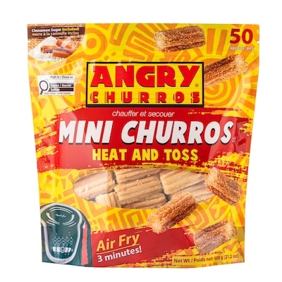 null Cinnamon Sugar Mini Churros - Heat and Toss 50 ea, $0.36/1ea
