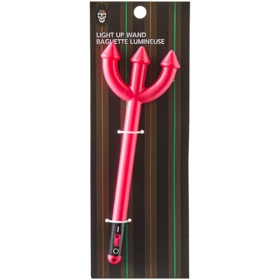 Baguette trident de diable lumineuse
