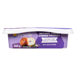 Célestelle Stellify cream Tre Stelle Soft White Cheese Lactose-Free Garlic & Chives 16% M.F.