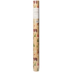 Life at Home Jumbo Heavyweight Kraft Gift Wrap - Wildlife 1 ea, $10.00/1ea