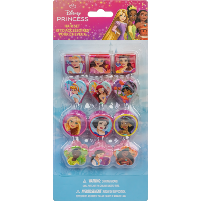 Disney Pinces pour Cheveux Princesse - Paquet de 12 12 ea, 0,67 $/1ch