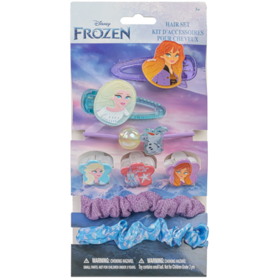 Disney Ensemble de 8 Accessoires pour Cheveux - La Reine des Neiges 8 ea, 1,00 $/1ch