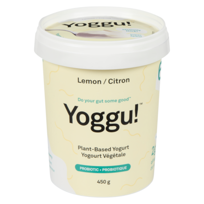 Yoggu Plant-Based Yogurt Lemon 450 g, $2.44/100g