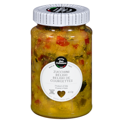 Cascina San Cassiano Zucchini Relish 410 g, $1.70/100g