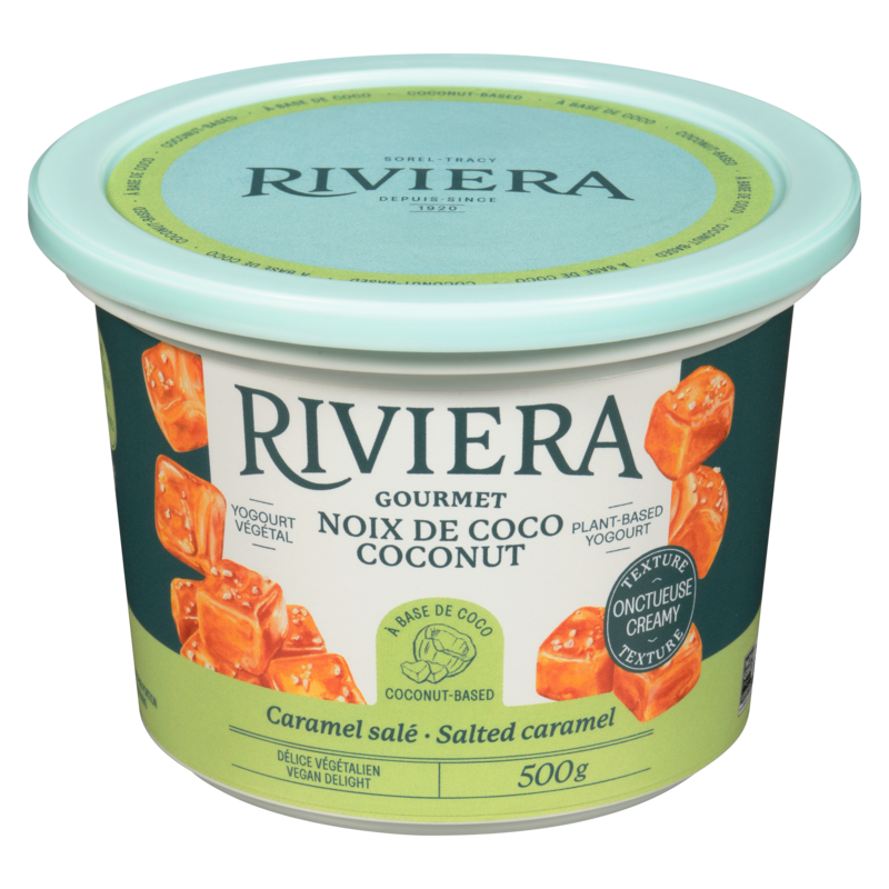 Plant-Based Yogourt Cocount Salted Caramel