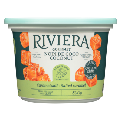 Plant-Based Yogourt Cocount Salted Caramel