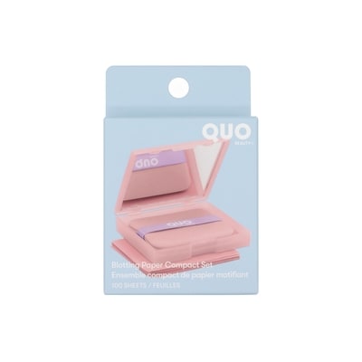 Quo Beauty Ensemble compact de papier matifiant100 feuilles 1 ea, 2,99 $/1ch