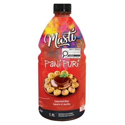 KFI Masti Pani Puri 1.9 l, $0.53/100ml