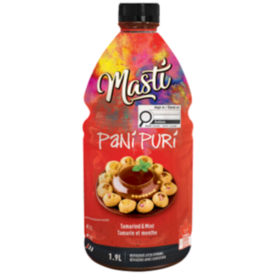 KFI Masti boisson de Pani Puri 1.9 l, 0,71 $/100ml