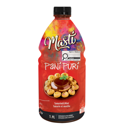 KFI Masti Pani Puri 1.9 l, 0,53 $/100ml