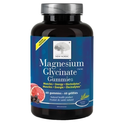 New Nordic Magnesium Glycinate Gummies 60 ea, $0.44/1ea