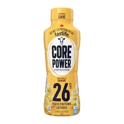 Core Power Banane Bouteille 414 ml, 1,33 $/100ml