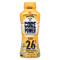 Core Power Banane Bouteille 414 ml, 1,33 $/100ml