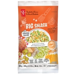 President's Choice Big Smash™ Chopped Salad Kit 303 g, $2.24/100g