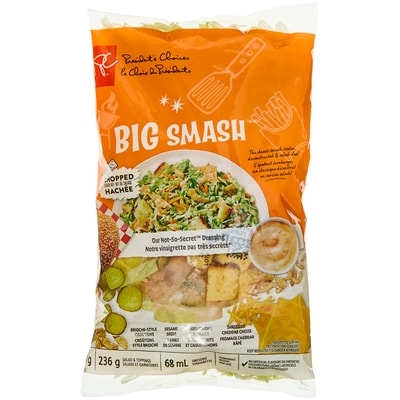 President's Choice Big Smash™ Chopped Salad Kit 303 g, $2.31/100g