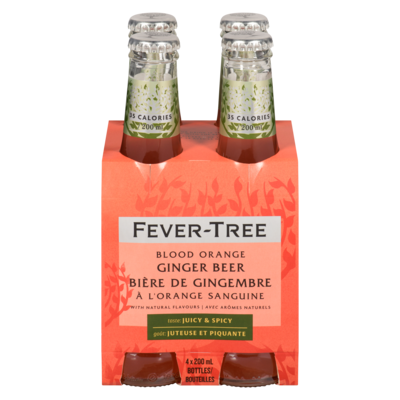 Fever Tree Blood Orange Ginger Beer 4x200.0 ml, $1.25/100ml