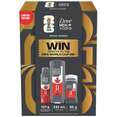 Dove FIFA World Cup 26™ Gift Pack Limited Edition Golden Ticket 3 ea, $6.00/1ea