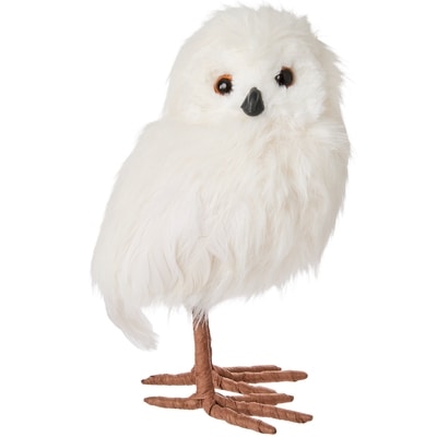 Life at Home Fluffy Owl Decoration - 7.08 in x 12.60 in 1 ea, $19.00/1ea