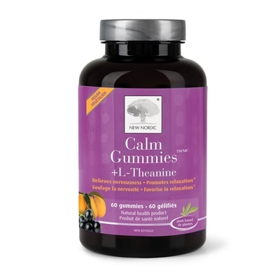 New Nordic Calm L'Theanine Gummies 60 ea, $0.45/1ea