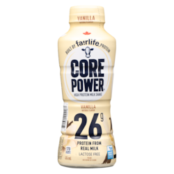 Core Power High Protein Milk Shake Lactose Free, Vanilla - 414 ml