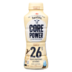 Core Power Shake au lait riche en protéines sans lactose, vanille 414 ml, 0,97 $/100ml