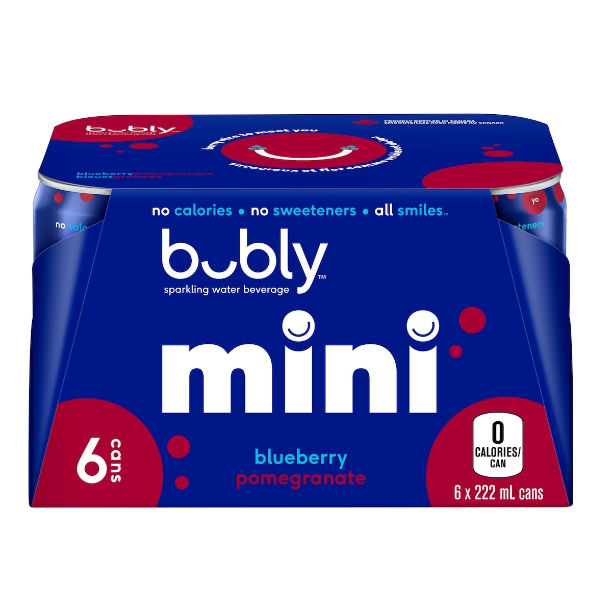 Bubly Blueberry Pomegranate Sparkling Water