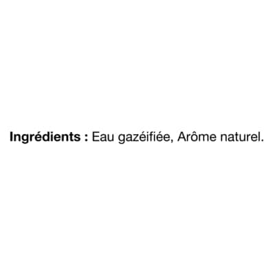 Eau pétillante bubly bleuet grenade