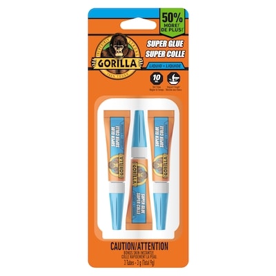 Gorilla Super Colle 3-3g 1 ea, 14,00 $/1ch
