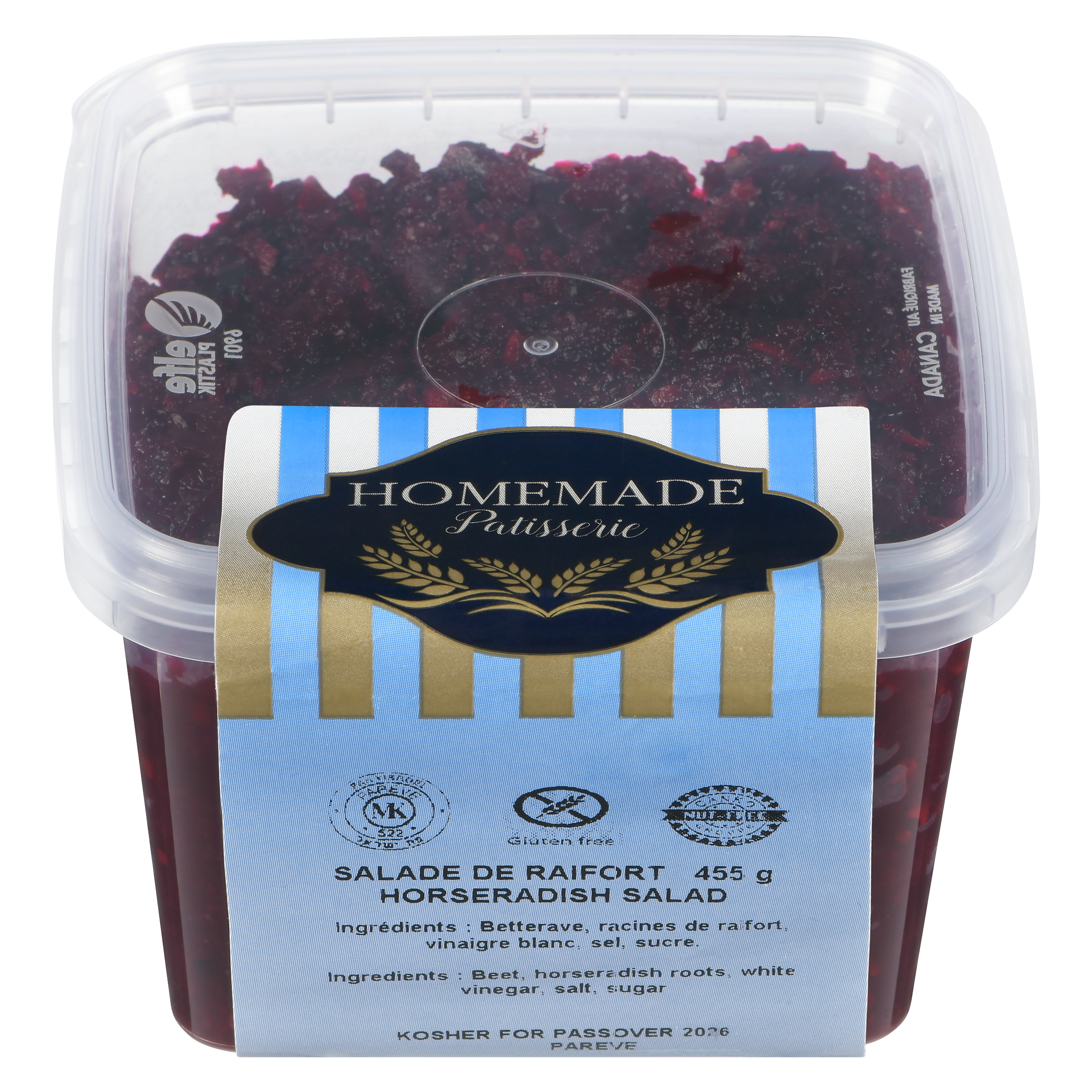 HOMEMADE PATISSERIE Horseradish Salad 455 g, $2.75/100g