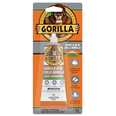 Gorilla Clear Glue Gel 1 ea, $9.50/1ea