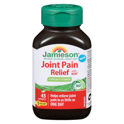 Jamieson Joint Pain Relief With Nem 45 ea, $1.18/1ea