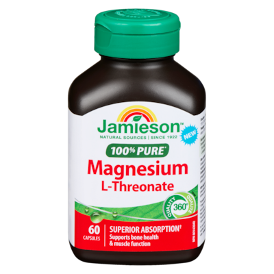 Jamieson Magnesium L-Threonate 60 ea, $0.62/1ea