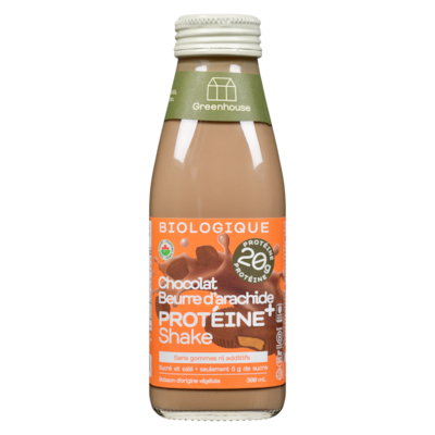 Greenhouse Boisson protéinée chocolat et beurre d'arachide 300 ml, 4,33 $/100ml