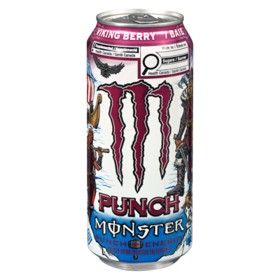 Monster Energy Boisson énergisante viking baie 473 ml, 0,84 $/100ml