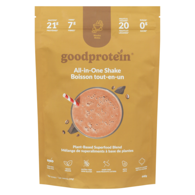 GOOD PROTEIN All-In-One Shake Mocha 440 g, $9.09/100g
