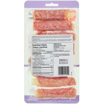 Salami and Provolone Cheese Antipasto-Go Rolls