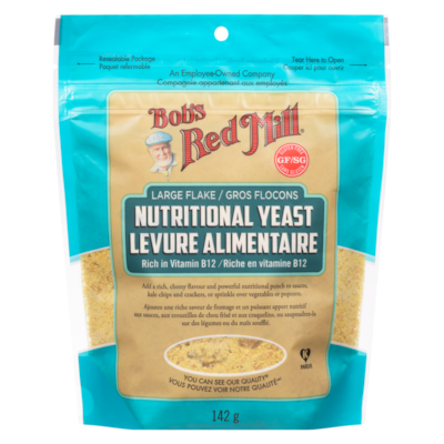 Bob’s Red Mill Levure alimentaire gros flocons 142 g, 4,92 $/100g