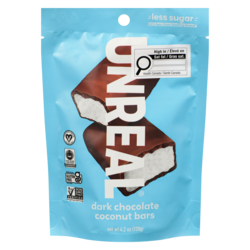 UNREAL Dark Chocolate Coconut Bars 120 g, $9.99/100g