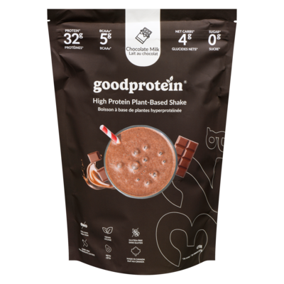 GOOD PROTEIN High Protein Plant-Based Shake Chocolate Milk 470 g, $8.51/100g